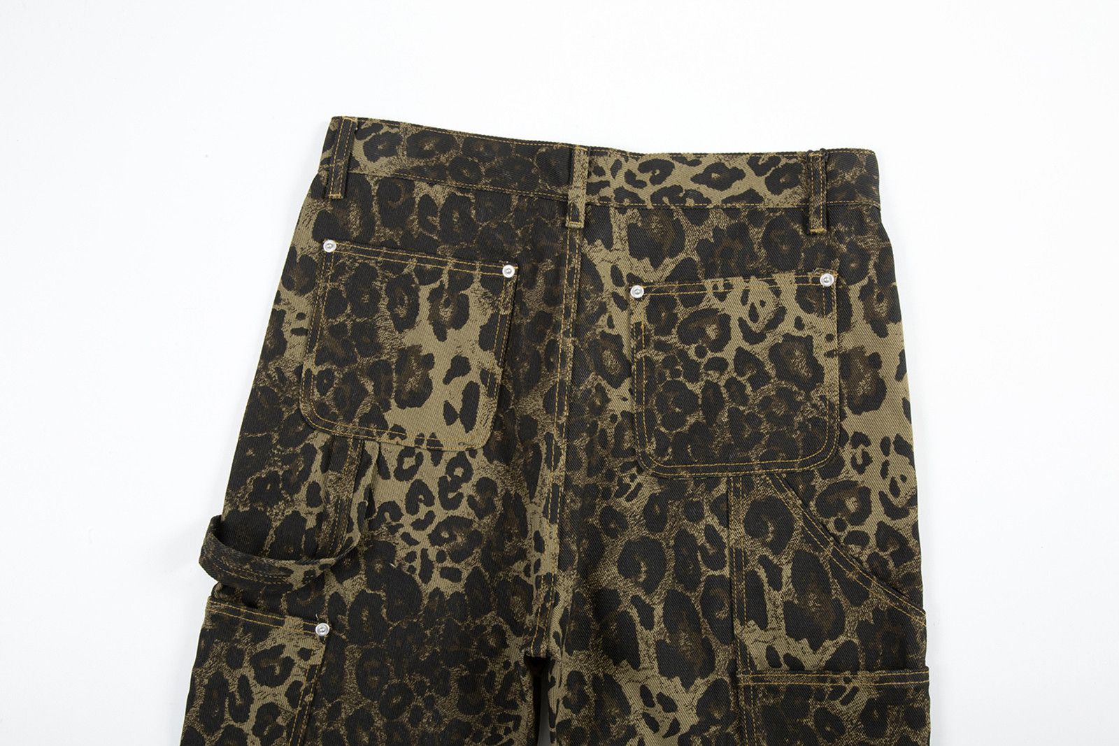 Vintage Carpenter leopard Print jeans Size US 34 / EU 50 - 3 Thumbnail