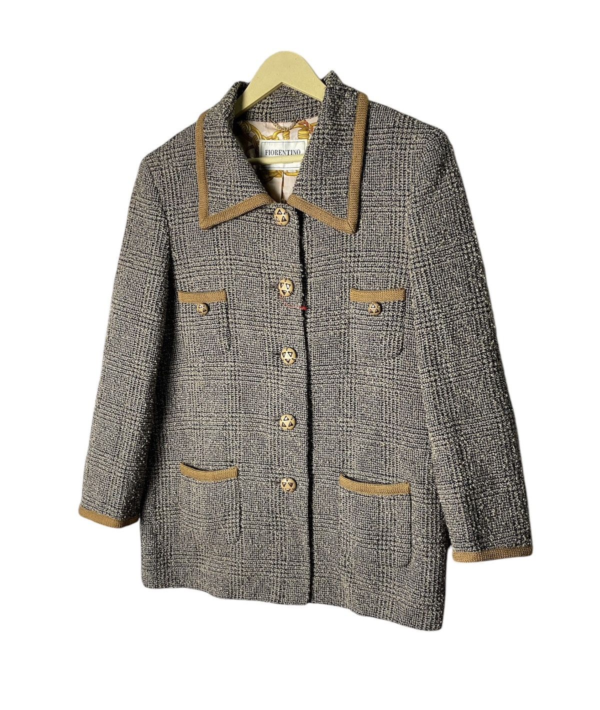 Handmade Vintage Handmande Cashmare & Wool Button Jacket Size US M / EU 48-50 / 2 - 2 Thumbnail