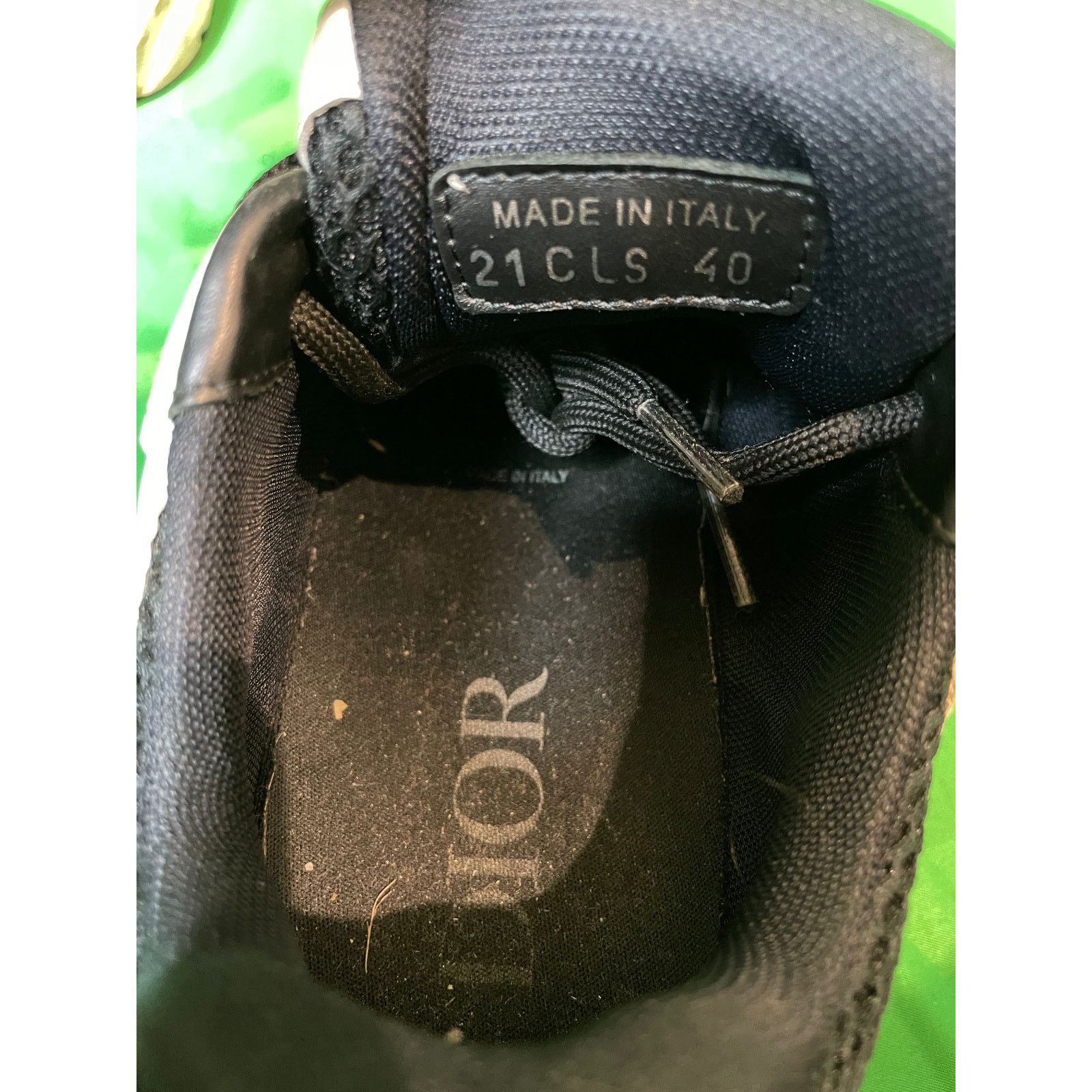 Dior Dior B22 Purple & Yellow Sneaker Size US 7 / IT 37 - 4 Thumbnail