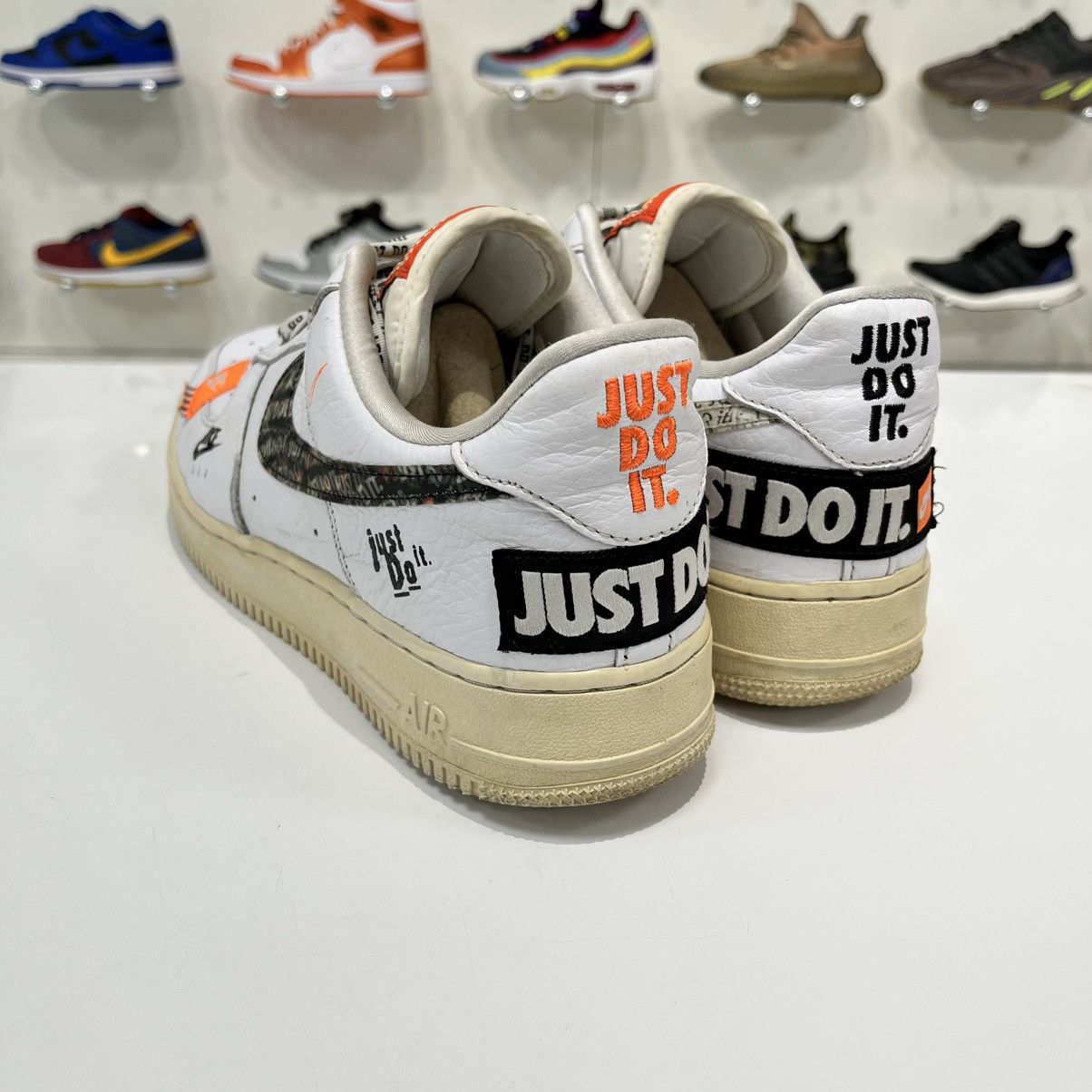 Nike Nike Air Force 1 Low Just Do It Pack White/Black Size US 9.5 / EU 42-43 - 4 Thumbnail