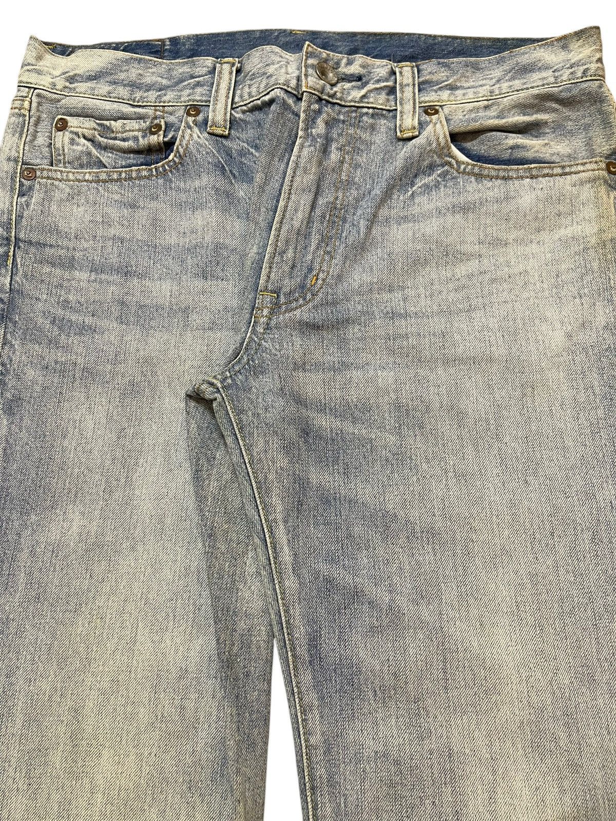 Uniqlo Vintage Japanese Uniqlo Faded Wash Style Baggy Jeans Size US 34 / EU 50 - 4 Thumbnail