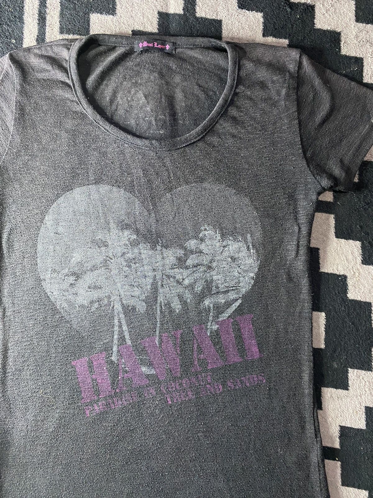 Hysteric Glamour × Japanese Brand Vintage soul layer hawaii tshirts Size US M / EU 48-50 / 2 - 3 Thumbnail