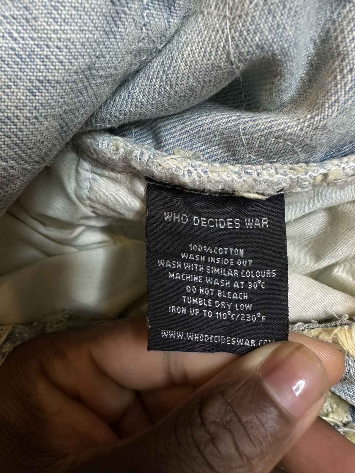 Who Decides War Who Decides War Husk Denim Size US 36 / EU 52 - 9 Thumbnail