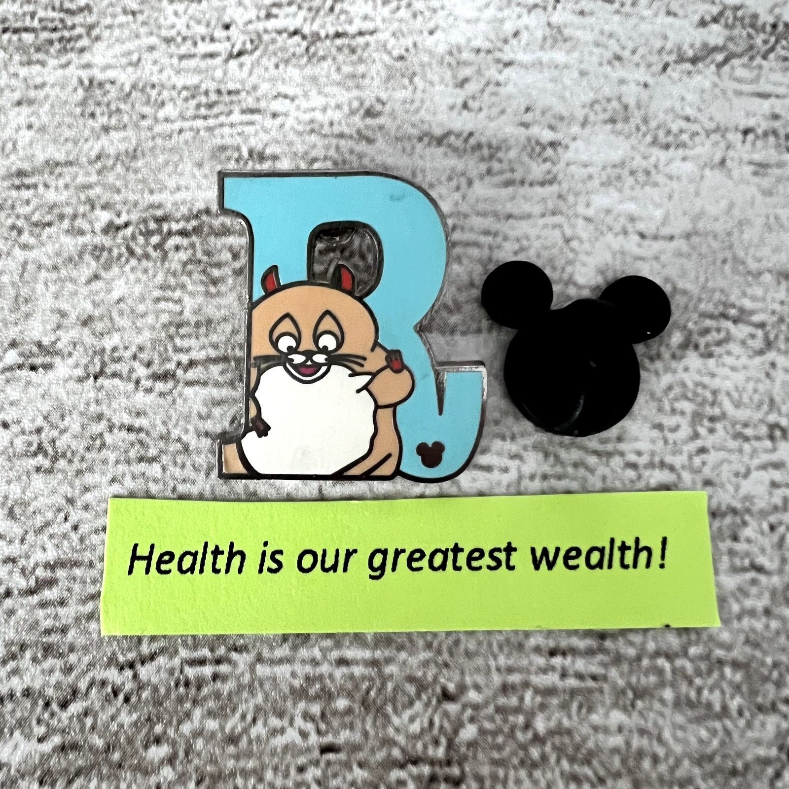 Disney Disney Pins 3/$18 - Alphabet Letter R - Hidden Mickey Rhino ...