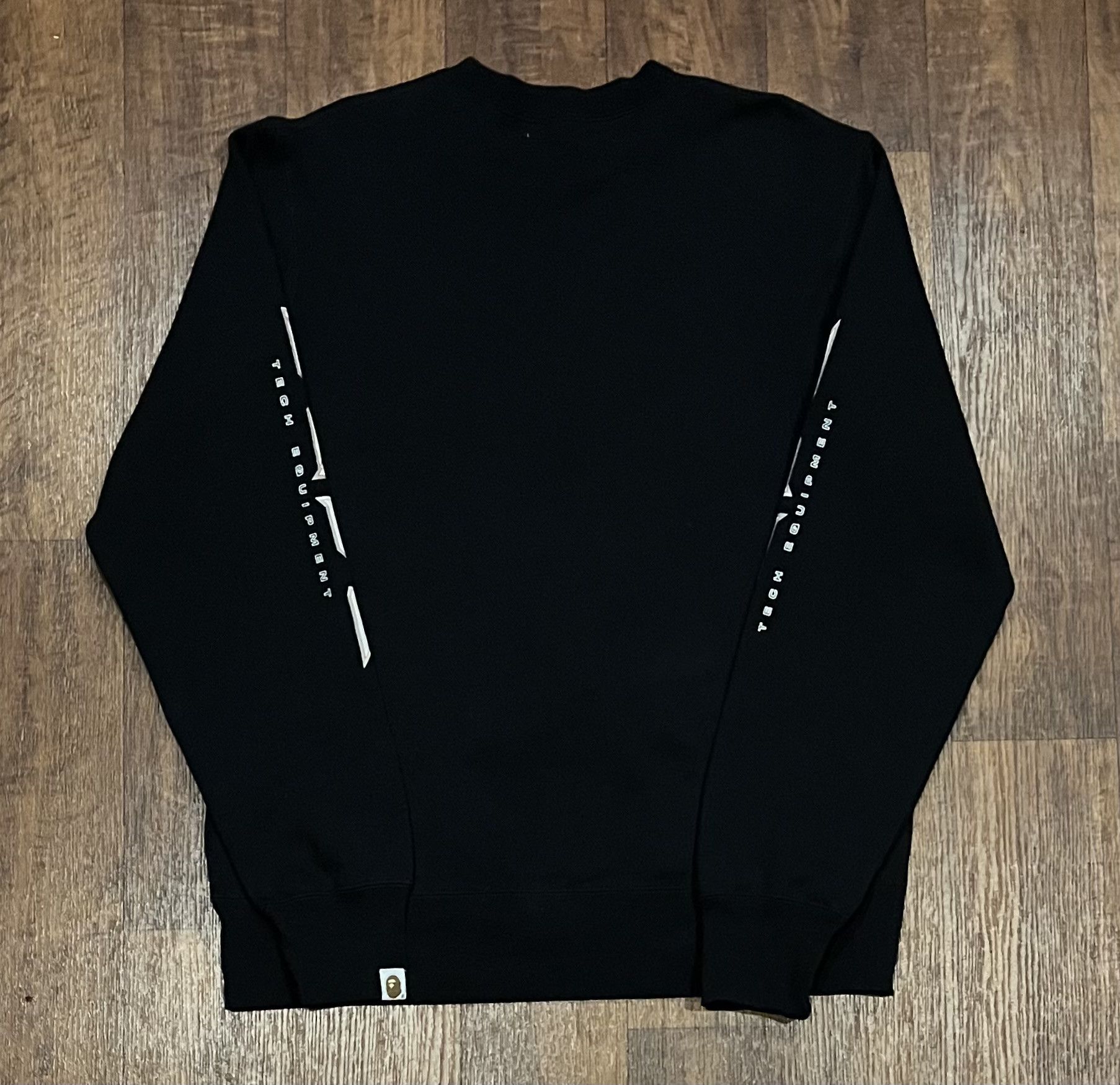 Bape Bape logo crew neck pullover sweatshirt Size US L / EU 52-54 / 3 - 2 Thumbnail