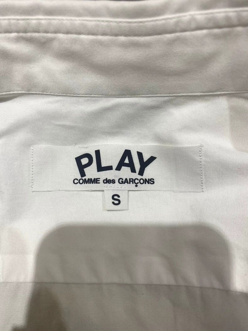 Comme des Garcons Comme Des Garcons Red heart white shirt Size S / US 4 / IT 40 - 4 Thumbnail