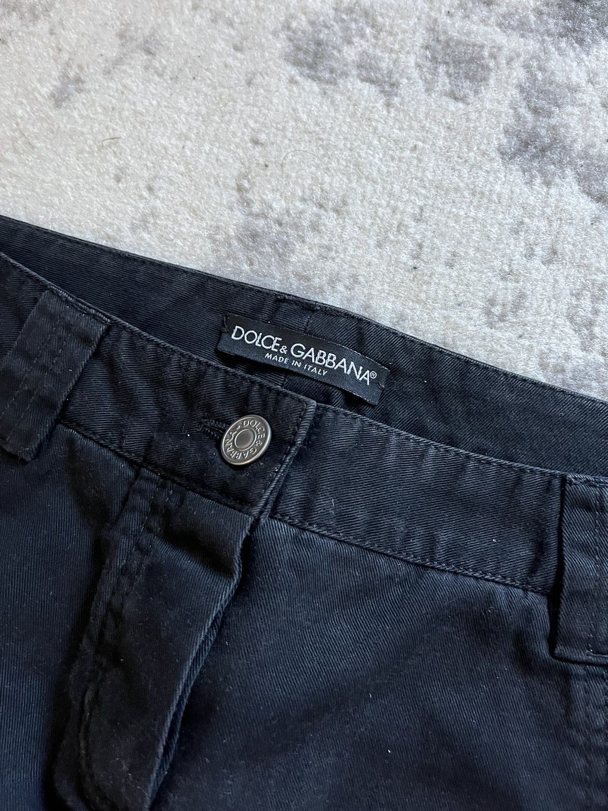 Dolce & Gabbana AW2010 Dolce & Gabbana Black Zip Pants Size US 30 / EU 46 - 4 Thumbnail