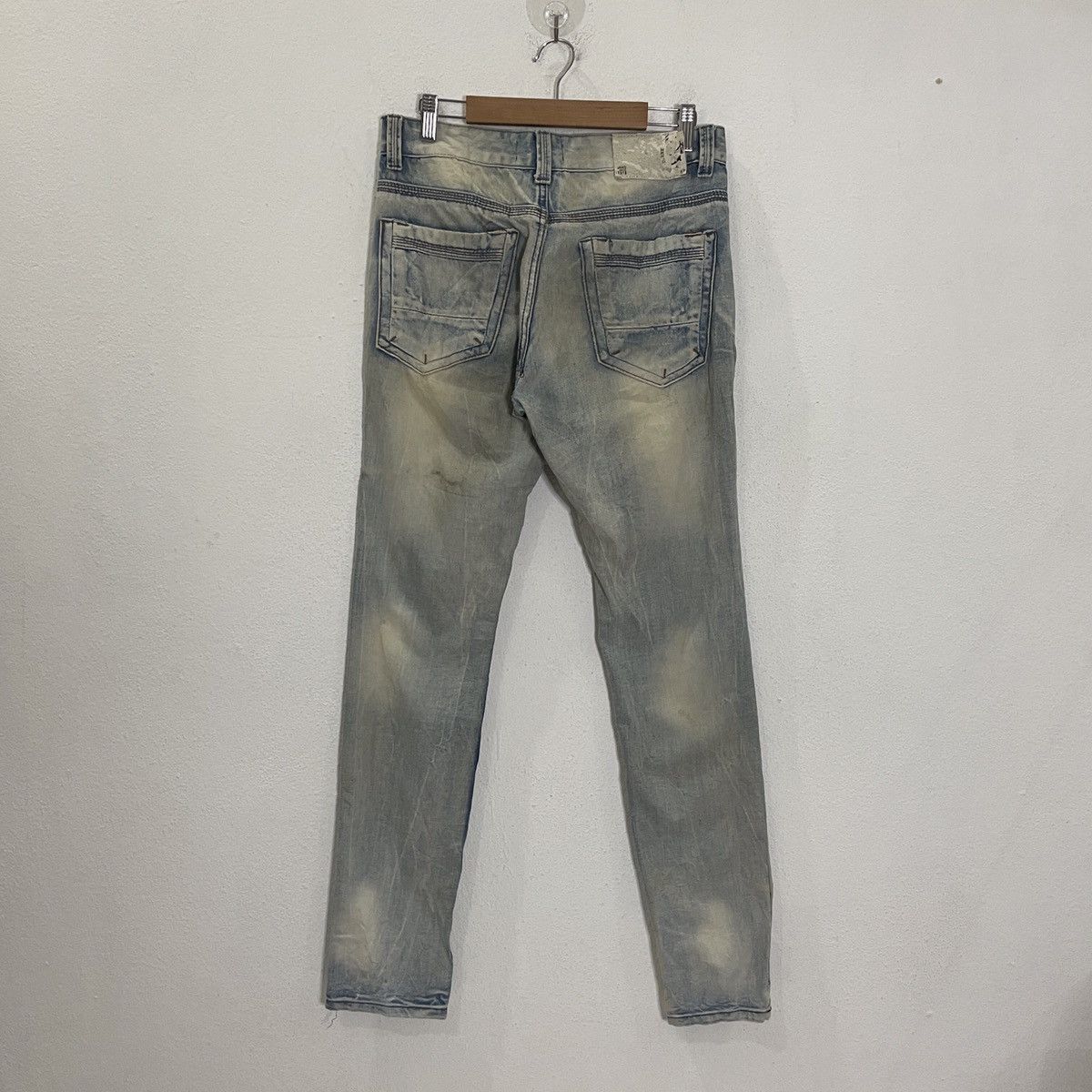 Diesel Vintage Dienel Distressed Denim Jeans Size 31" - 7 Thumbnail