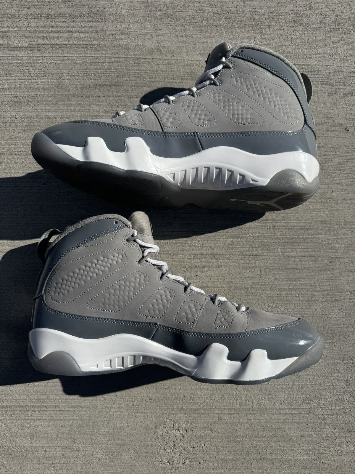 Jordan Brand JORDAN 9 RETRO COOL GREY 2025 SIZE 11.5 Size US 11.5 / EU 44-45 - 2 Thumbnail