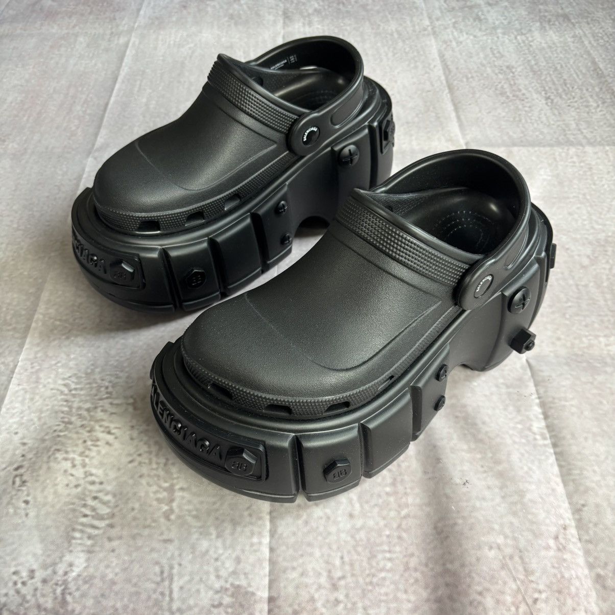Balenciaga Balenciaga X Croc Hardcroc mule Size US 6 / IT 36 - 2 Thumbnail