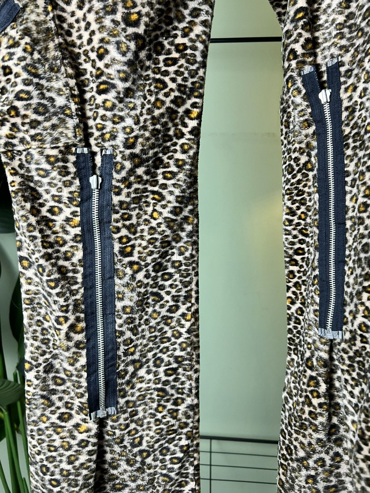 If Six Was Nine Bondage Leopard Chaos Pants Size US 31 - 5 Thumbnail