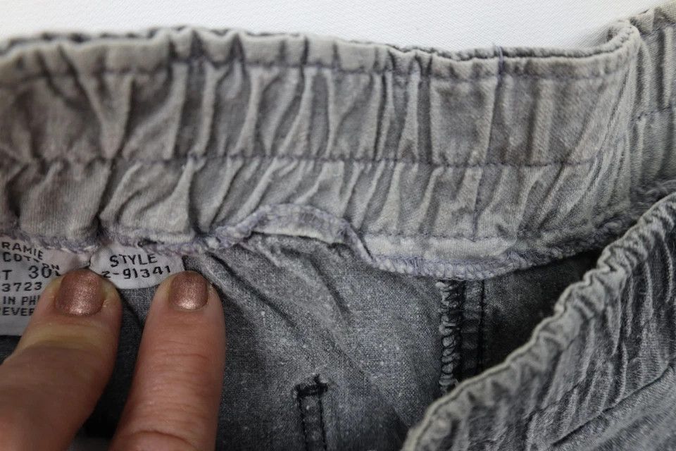 Vintage Vintage 80s Streetwear Tapered Parachute Cargo Pants Gray Size US 30 / EU 46 - 10 Thumbnail