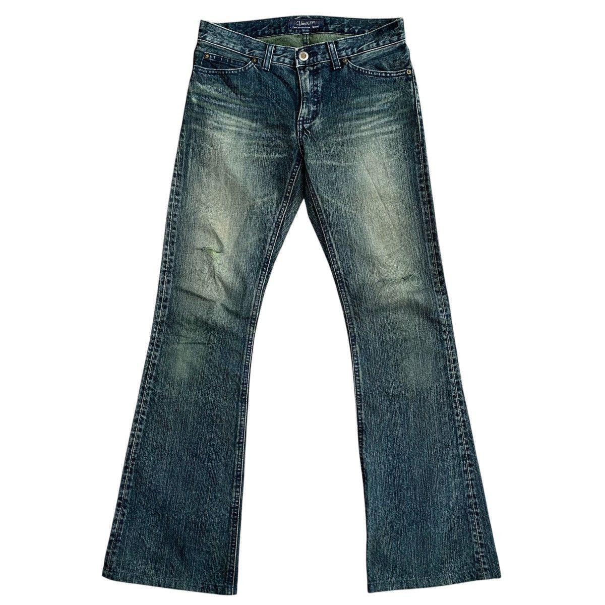 Edwin Vintage Y2K Japan Edwin Jeans Flare Bootcut Denim Pants Size 29" - 1 Thumbnail