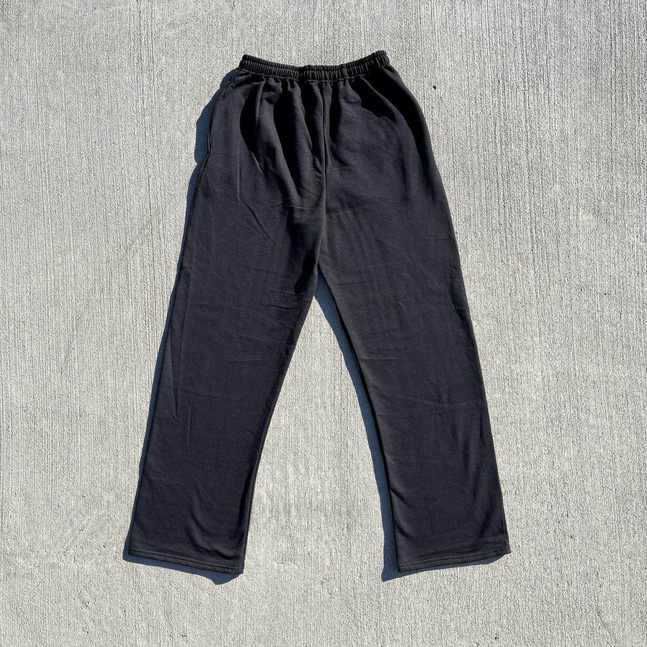 Other SABER HILLS Streetwear black blank sweatpants oversized Size US 32 / EU 48 - 1 Thumbnail