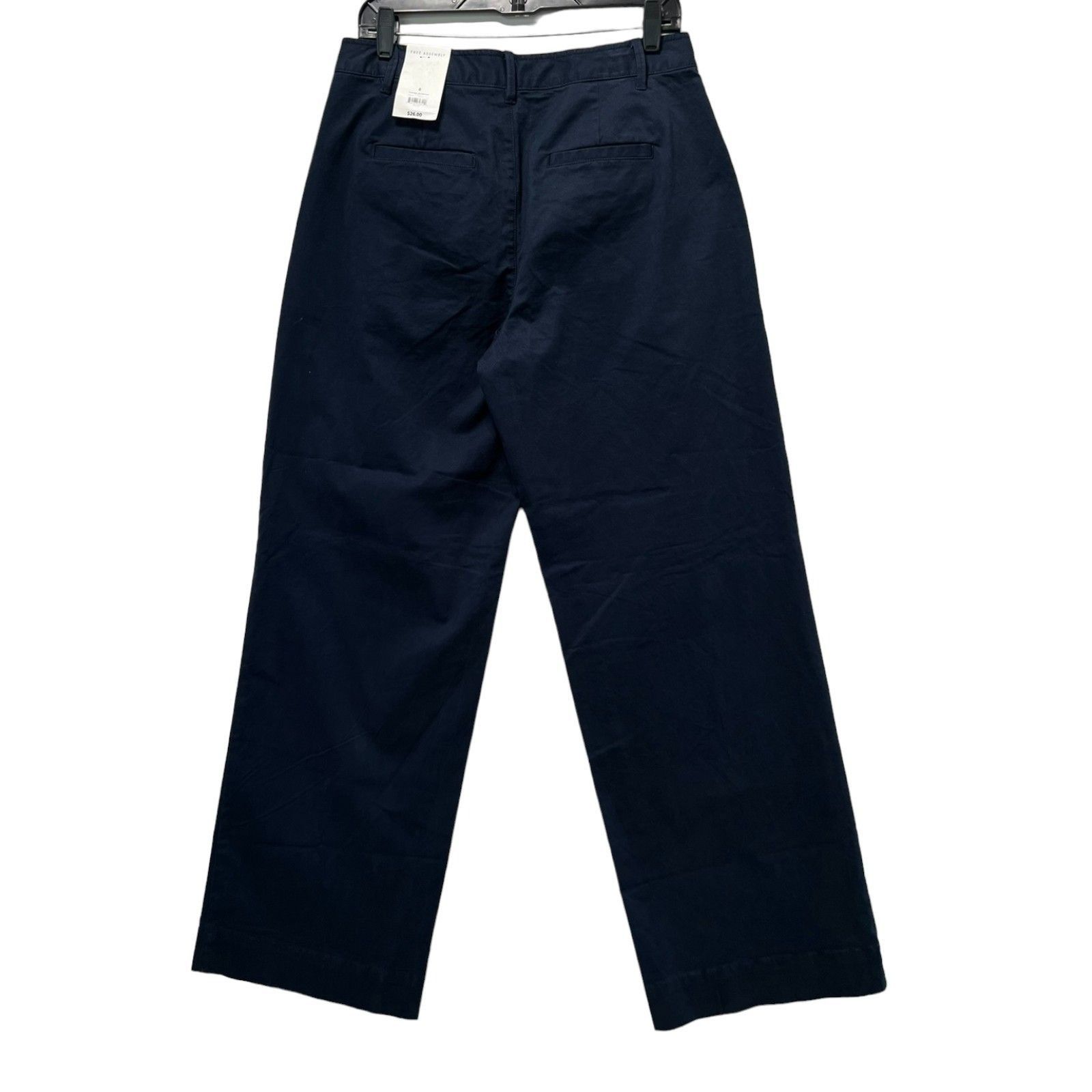 Other Free Assembly - Women's Wide Leg Chino Pants - Blue - 8 Size 30" / US 8 / IT 44 - 4 Thumbnail
