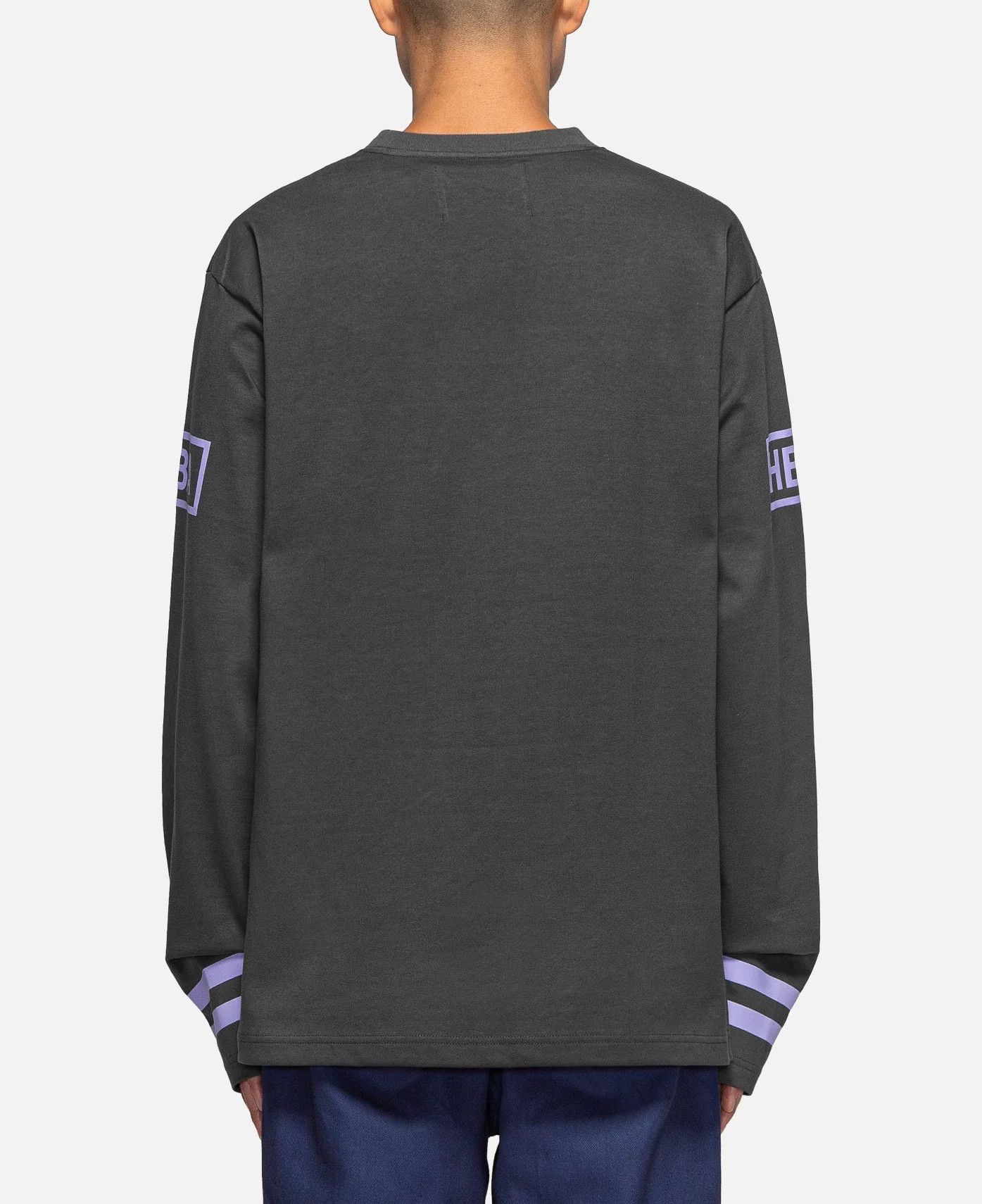 Hood By Air HBA Capsule Collection 69 BOX LOGO L/S T-SHIRT (CHARCOAL) Size US XL / EU 56 / 4 - 4 Thumbnail