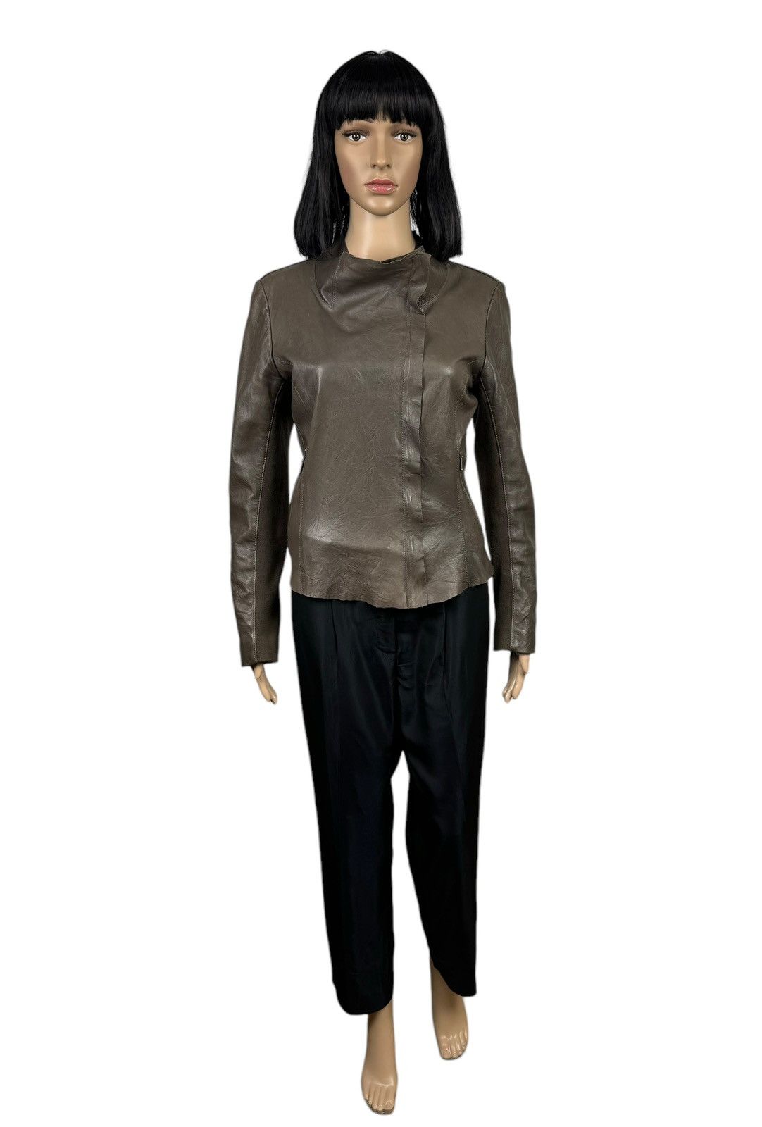 Cigno Nero Genuine Leather Jacket size 38