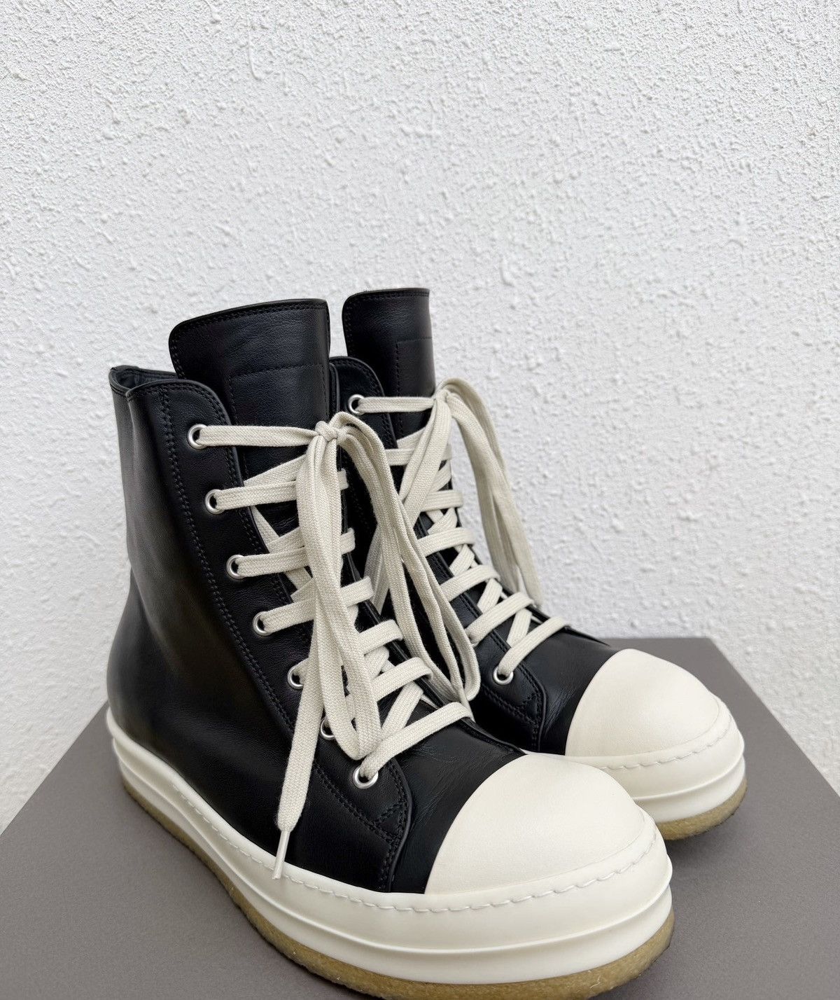 Rick Owens Rick Owens 25SS high-top "big Converse" with cork sole Size US 7.5 / EU 40-41 - 1 Thumbnail