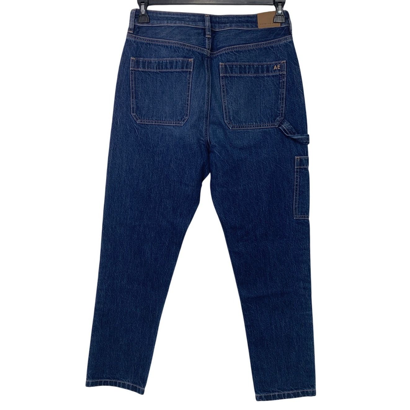 American Eagle Outfitters New American Eagle Womens 6 Cotton Blend Denim Mom Jeans Size 28" / US 6 / IT 42 - 3 Thumbnail