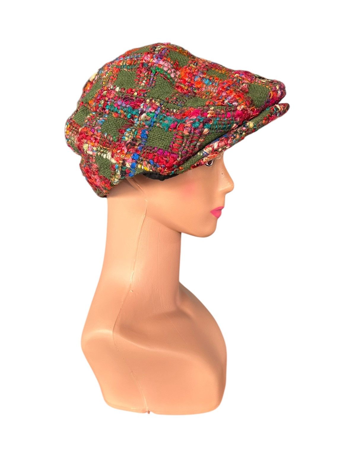 Japanese Brand × Kapital × Vintage Rare Amina Hippies Style Knitt Baret Hats Size ONE SIZE - 6 Thumbnail