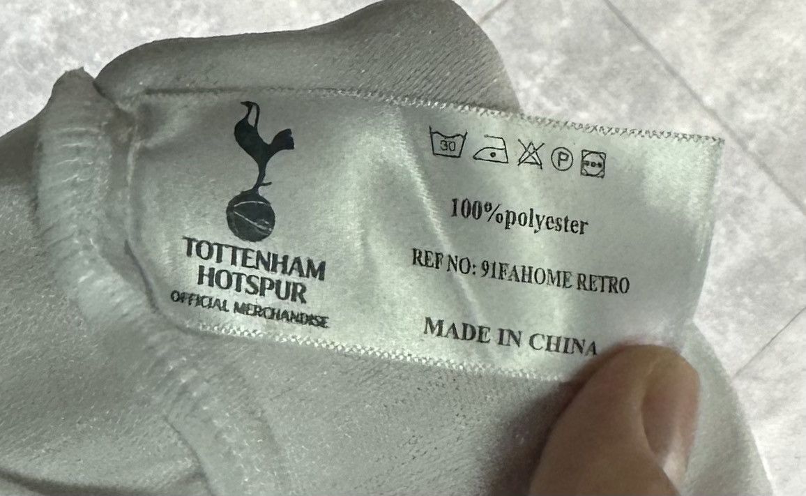 Hummel Hummel Tottenham Hotspur Retro 1989/91 Soccer Jersey Size US S / EU 44-46 / 1 - 12 Thumbnail