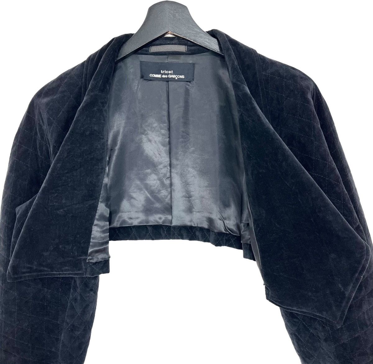 Comme des Garcons × Tricot Comme des Garcons × Vintage Vintage Comme des Garçons Tricot Asymmetrical Cropped Jacket Size S / US 4 / IT 40 - 6 Thumbnail