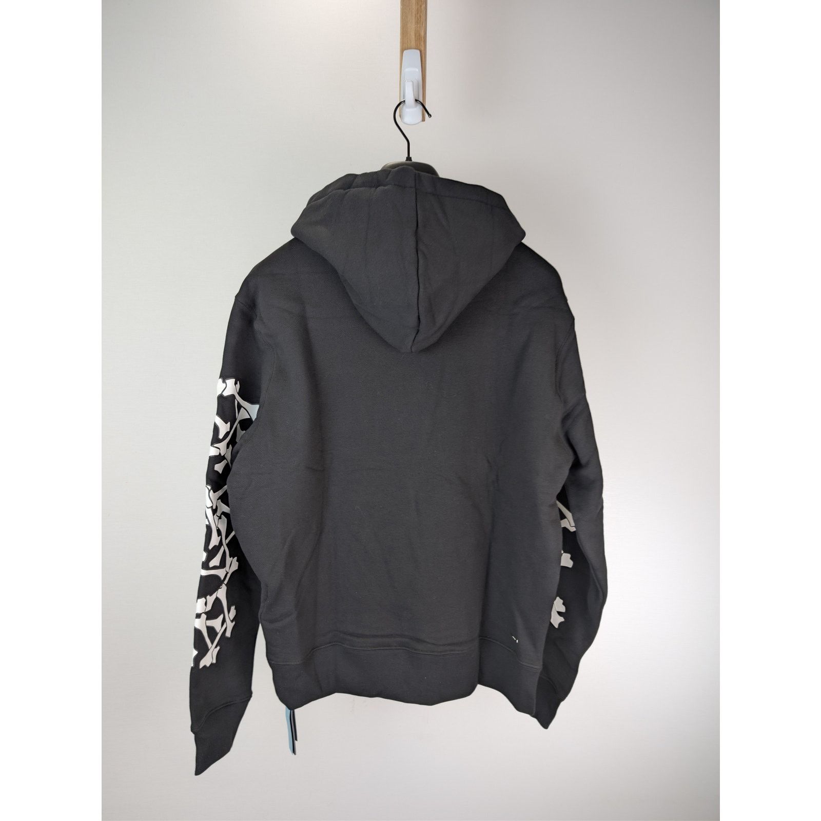 Amiri o1rshd1 3XL Bones Stacked Hoodie in Black Size US XXL / EU 58 / 5 - 13 Thumbnail
