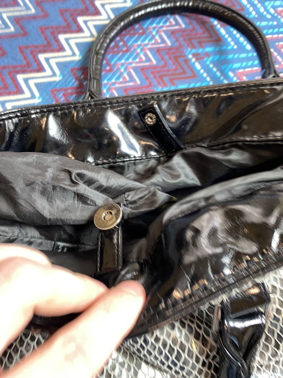 Armani × Giorgio Armani × Vintage Giorgio Armani Bag Python Size ONE SIZE - 6 Thumbnail