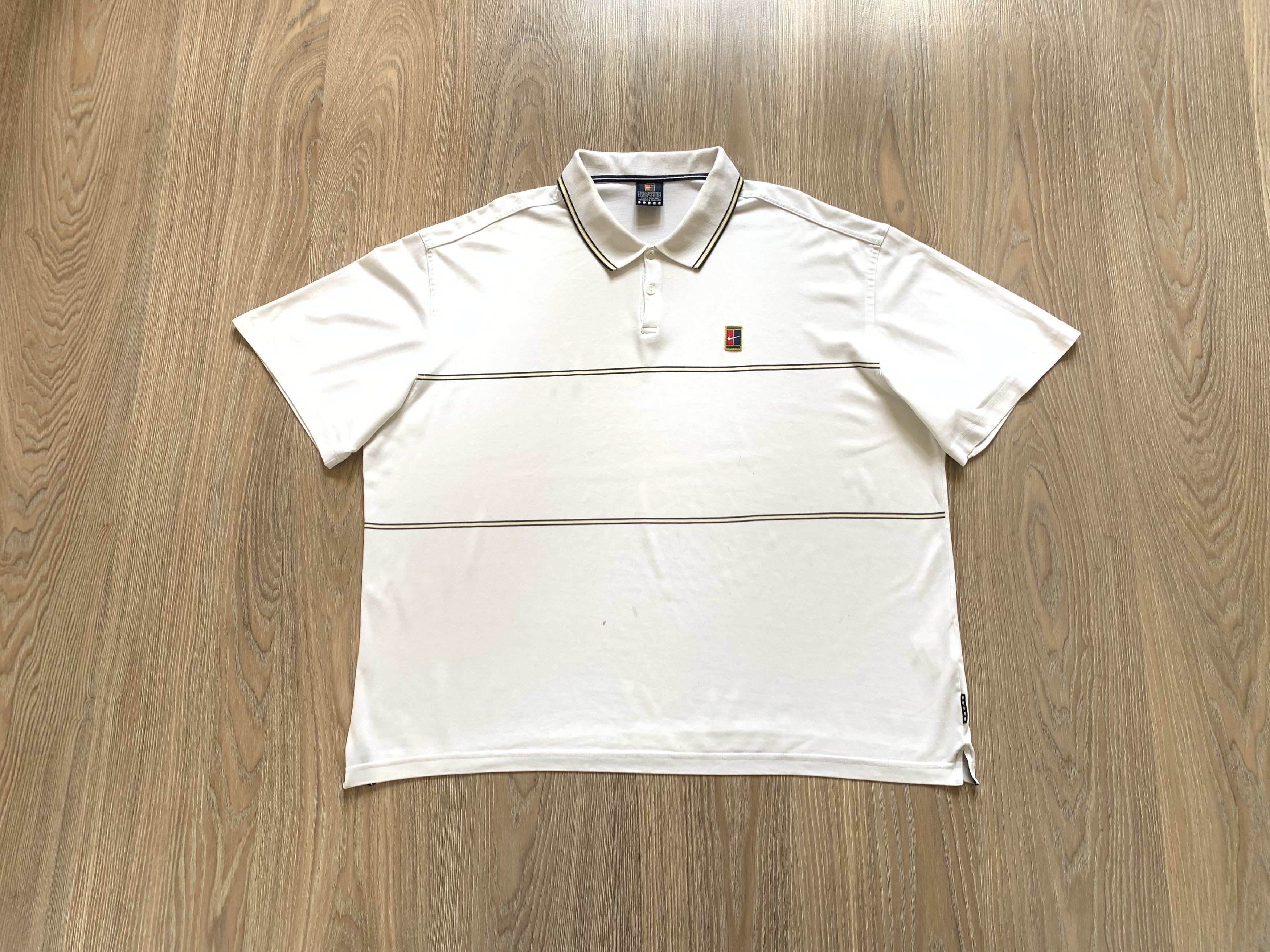 Nike Nike Vintage Alpha Project Tennis Training Polo T Shirt Size US L / EU 52-54 / 3 - 1 Thumbnail
