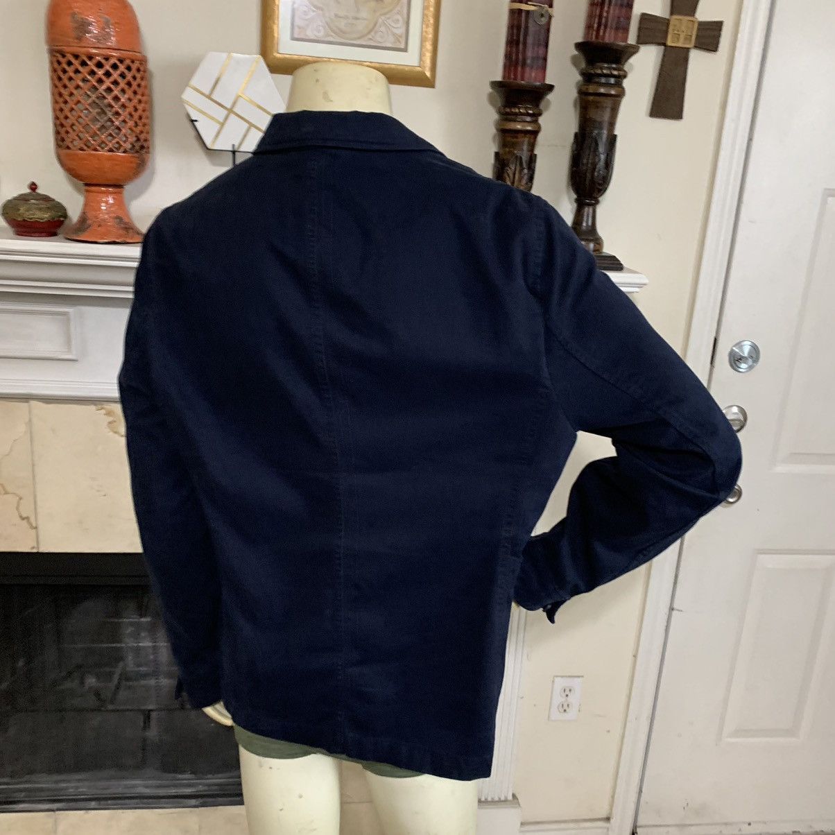 Allsaints Ascent Blazer Cotton Size 44S - 6 Thumbnail