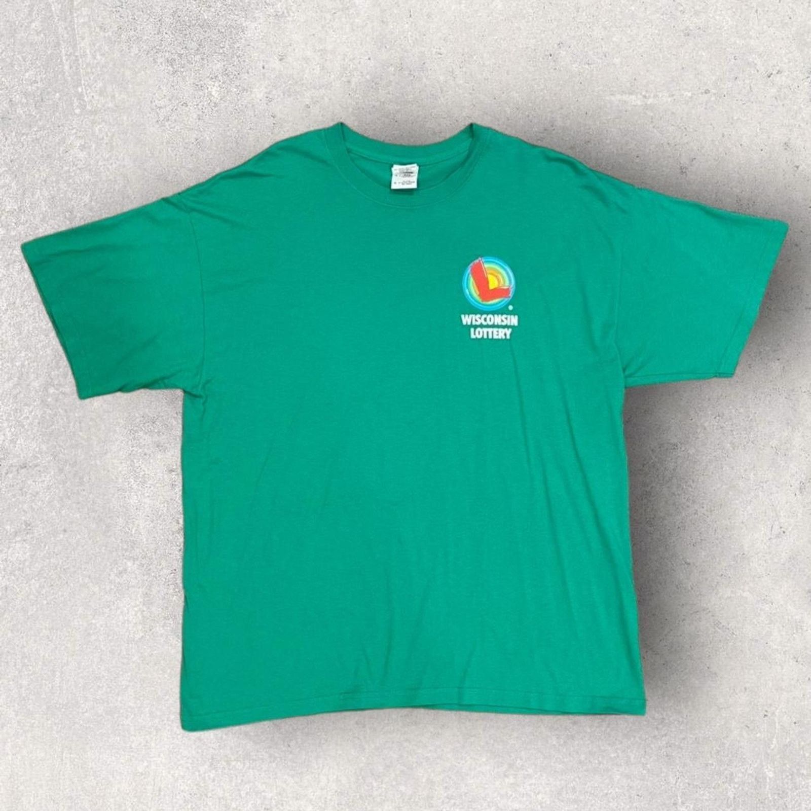 Gildan Wisconsin Lottery Tee Size US XL / EU 56 / 4 - 1 Thumbnail