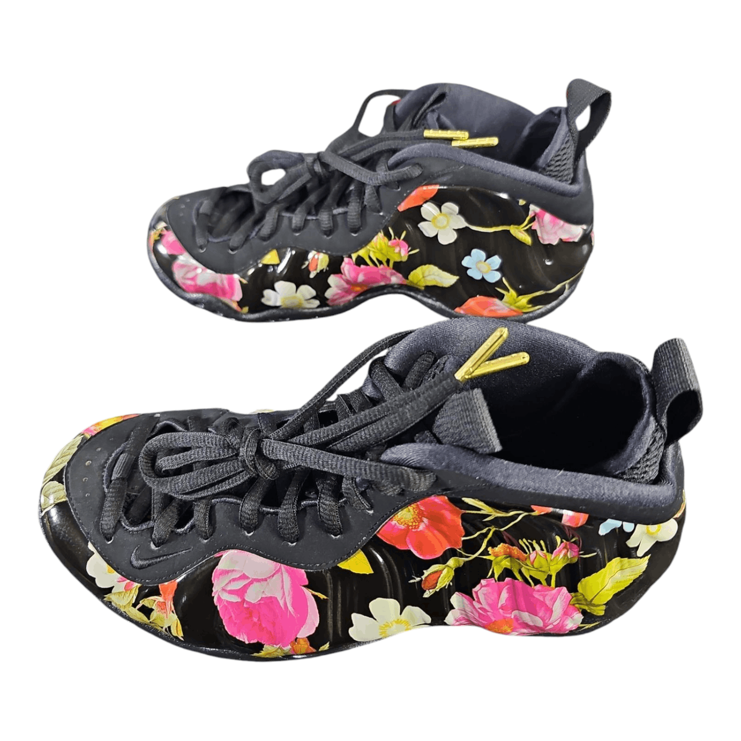 Nike Nike‎ Air Foamposite One "Floral" (AA3963-002) Size US 8 / IT 38 - 4 Thumbnail