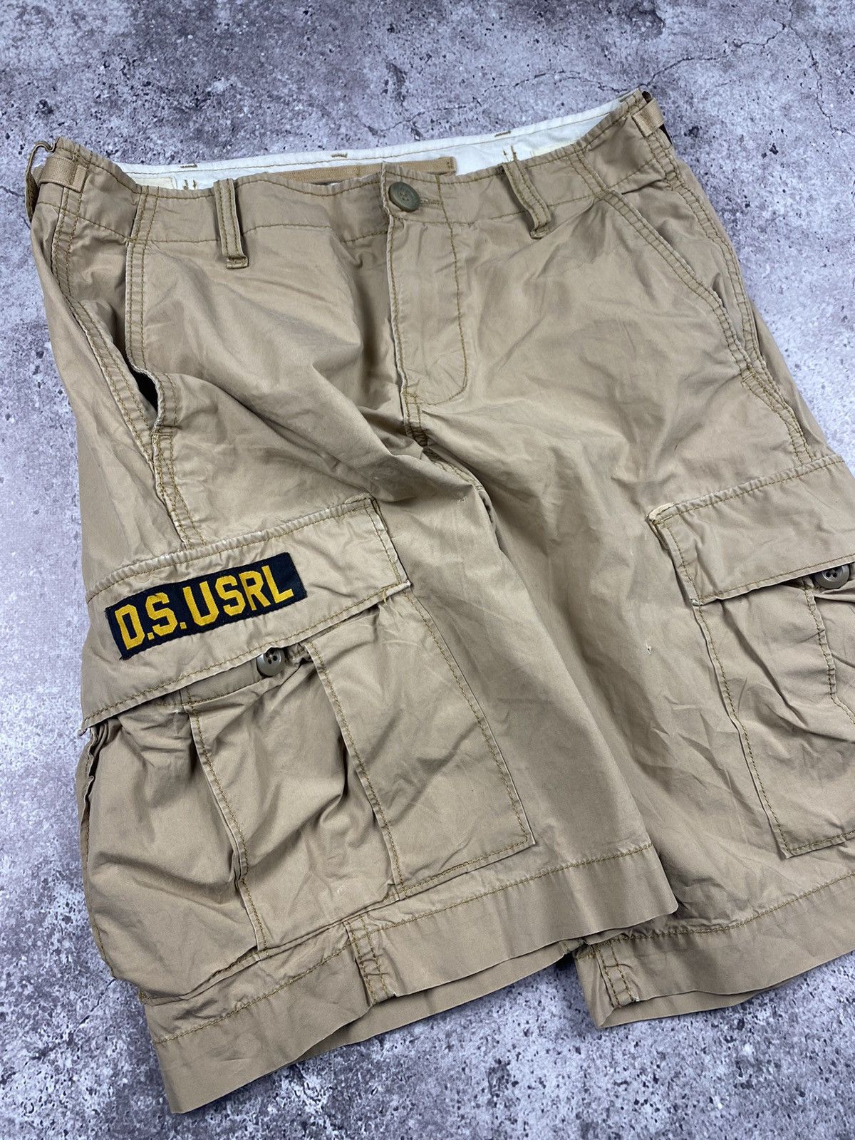 Denim & Supply Ralph Lauren × Polo Ralph Lauren × Vintage Vintage Polo Ralph Lauren Cargo Shorts Denim Supply 90s Y2K Size US 28 / EU 44 - 2 Thumbnail