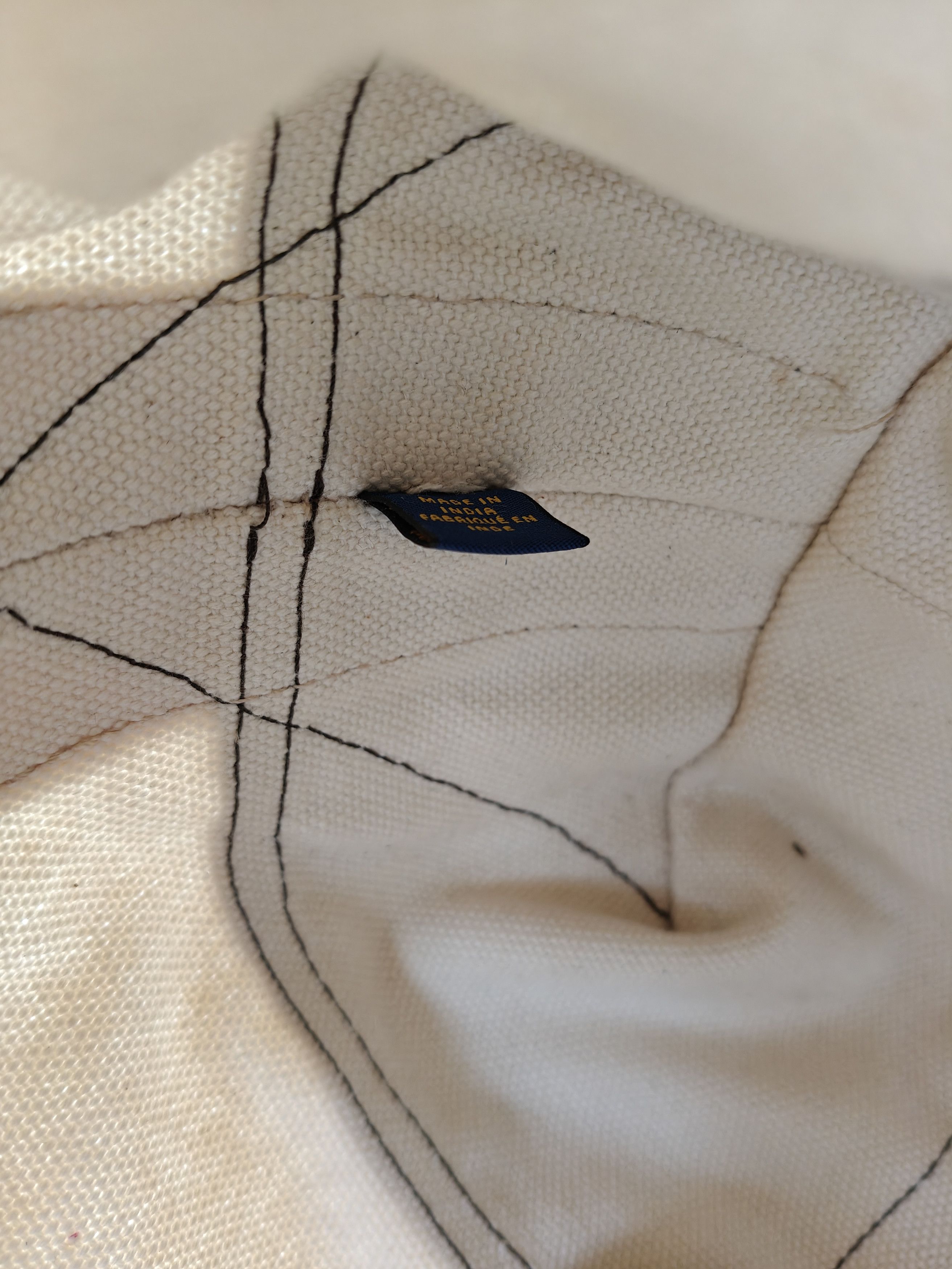Polo Ralph Lauren Polo Ralph Lauren Canvas Bear Tote Free Shipping FTP/4003 Size ONE SIZE - 7 Thumbnail