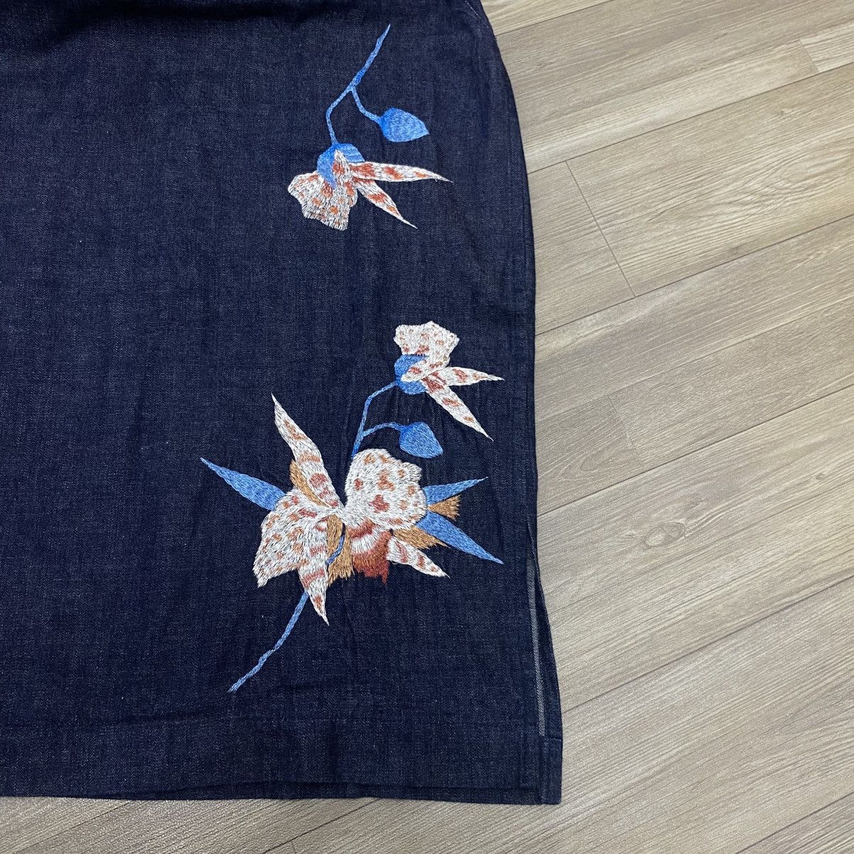 Japanese Brand × Vintage Junko Shimada Embroidery Japnese Style DRESS Size S / US 4 / IT 40 - 6 Thumbnail