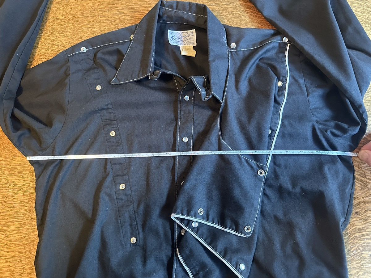 Rockmount Ranch Wear Rockmount Ranch Wear True West Snap Black Western Shirt Size US M / EU 48-50 / 2 - 9 Thumbnail