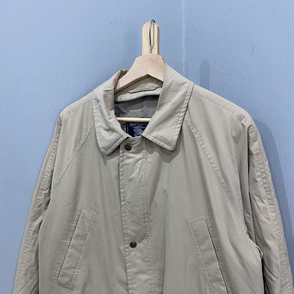 Burberry Vintage 90s Burberrys Nova Check Lined Field Jacket Coat Size US L / EU 52-54 / 3 - 4 Thumbnail