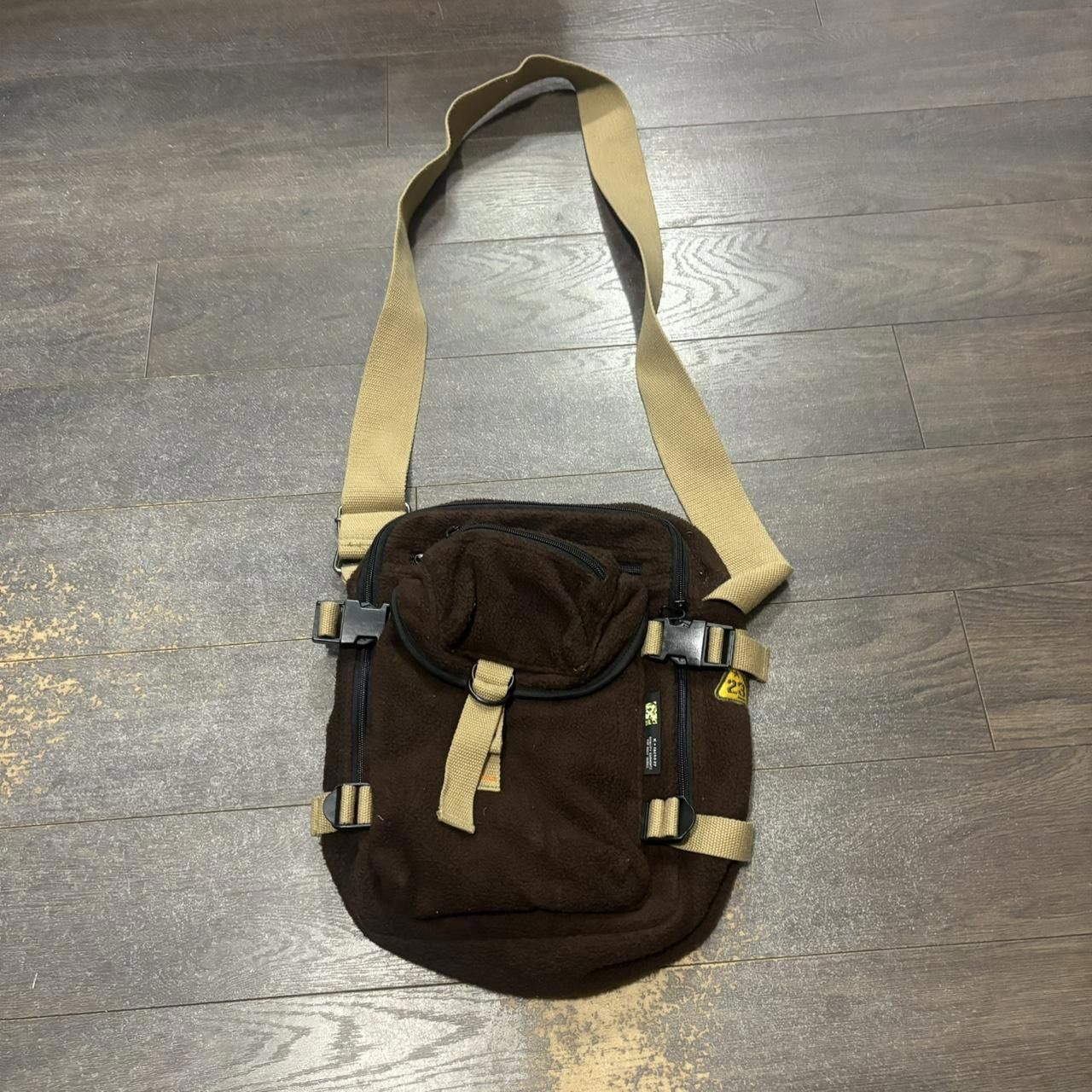 Designer k-factory fleece shoulder bag 00s OS Size ONE SIZE - 2 Thumbnail