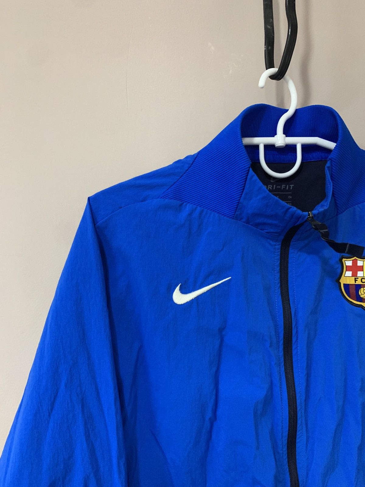 Nike Barcelona Full Zip Football Jacket Nike Soccer Size S Size US S / EU 44-46 / 1 - 3 Thumbnail
