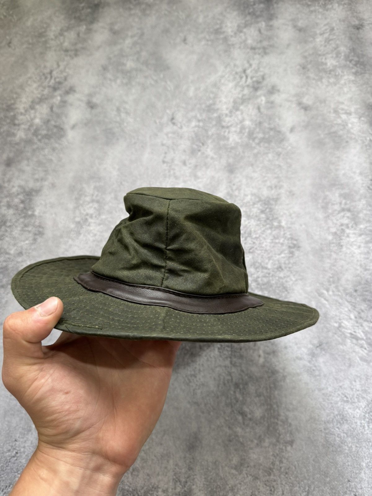 Barbour vintage cap hat Barbour Waxed Size ONE SIZE - 3 Thumbnail