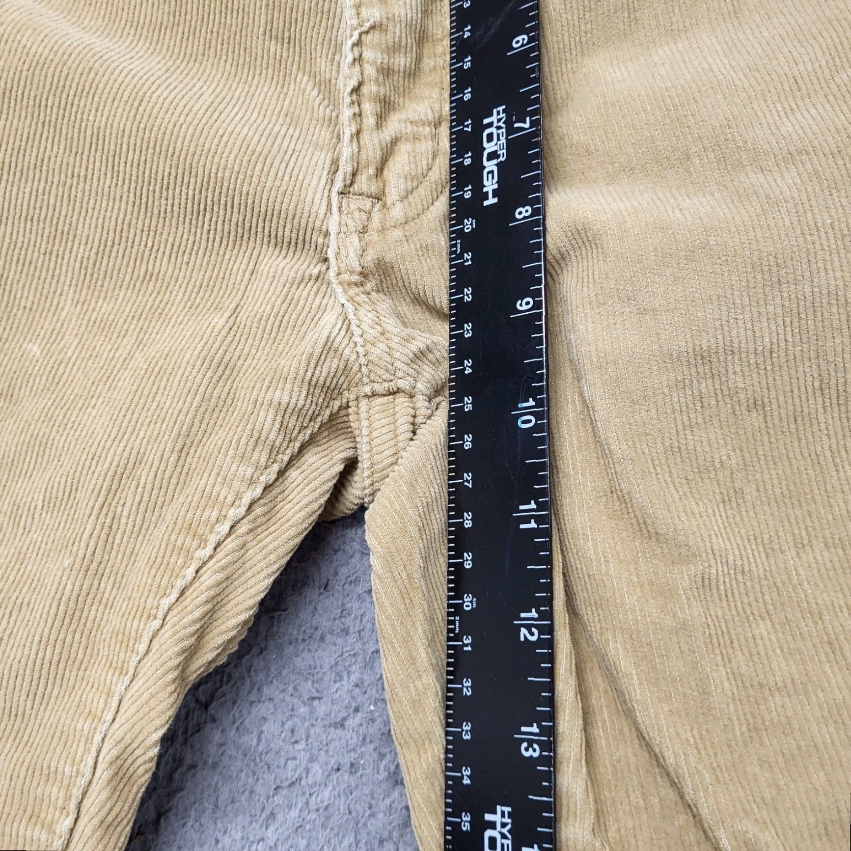 Lands' End Lands' End Corduroy Pants Men Size 30 Khaki Tan Traditional Fit Cotton Blend Straight Leg Pockets Size US 30 / EU 46 - 5 Thumbnail