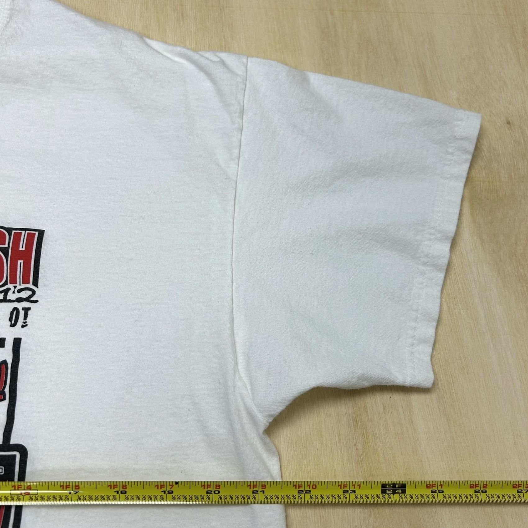 Fruit Of The Loom Sportsman's Bash Iron City Beer BCCI Shirt Mens XL White Football Tee T-Shirt Size US XL / EU 56 / 4 - 6 Thumbnail