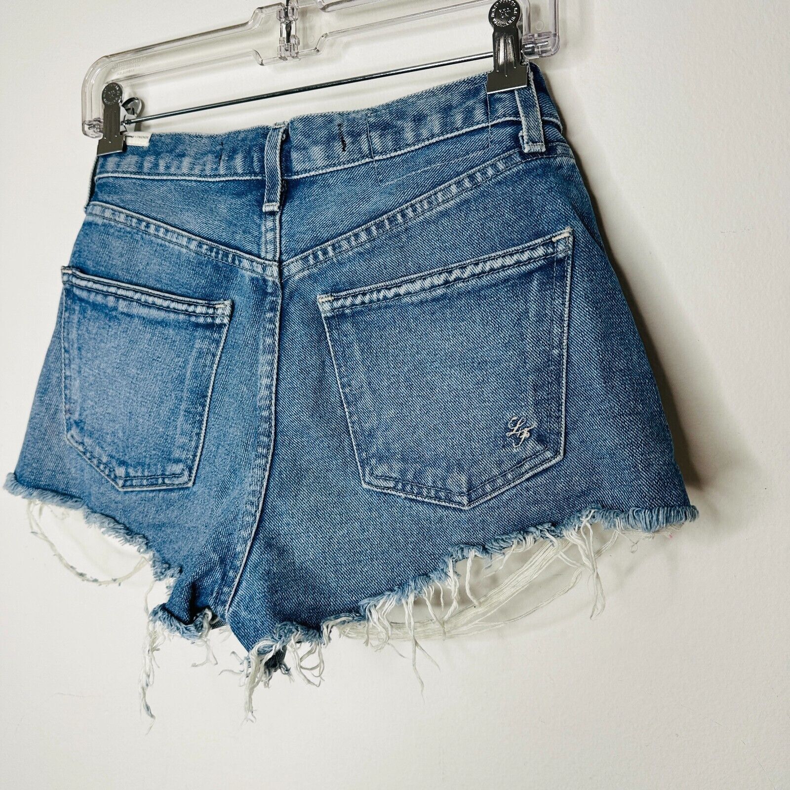 Other Lovers & Friends Axel Distressed Cut Off High Rise Short 25 Size 25" / US 0 / IT 36 - 6 Thumbnail