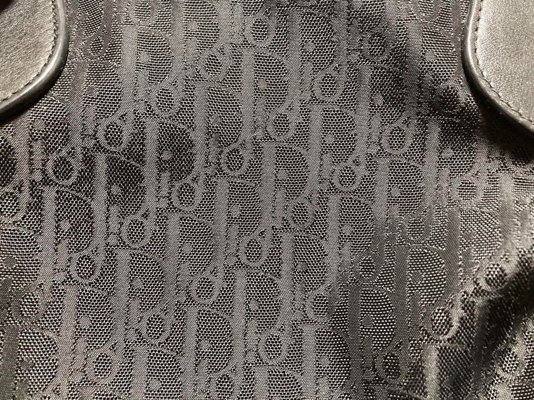Dior Dior - Trotter Handbag Monogram Black Leather Canvas Size ONE SIZE - 6 Thumbnail