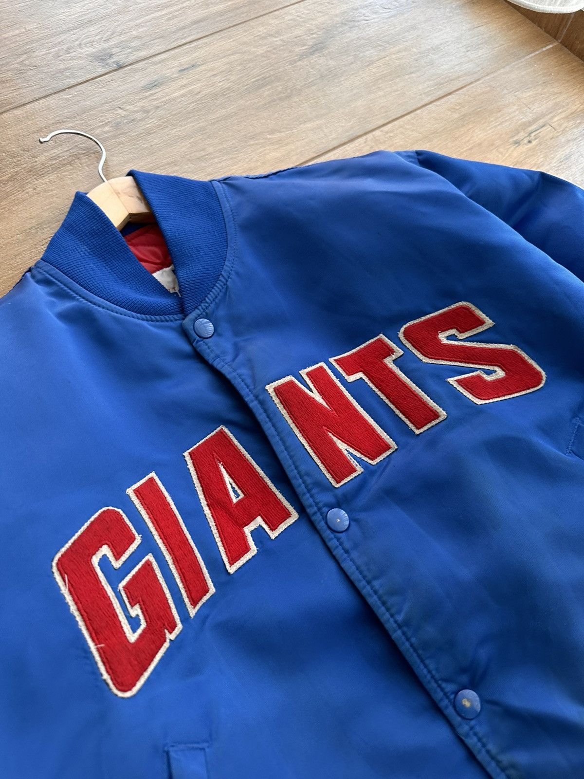 Vintage NY Giants NFL Pro Line by Starter Bomber Jacket