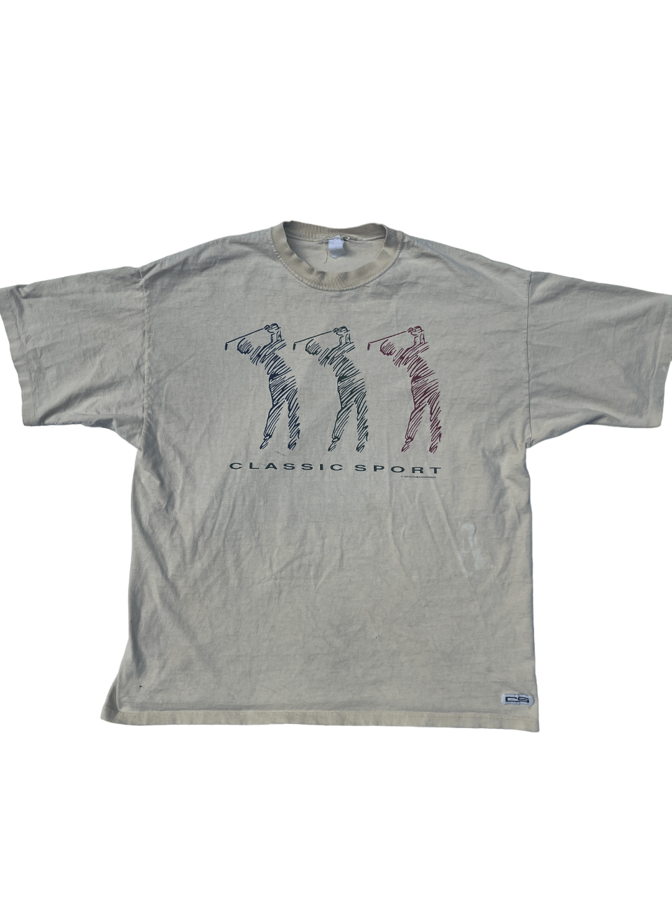 Vintage Vintage Distressed 90s Golf Single Stitch Tee Size US XXL / EU 58 / 5 - 1 Thumbnail