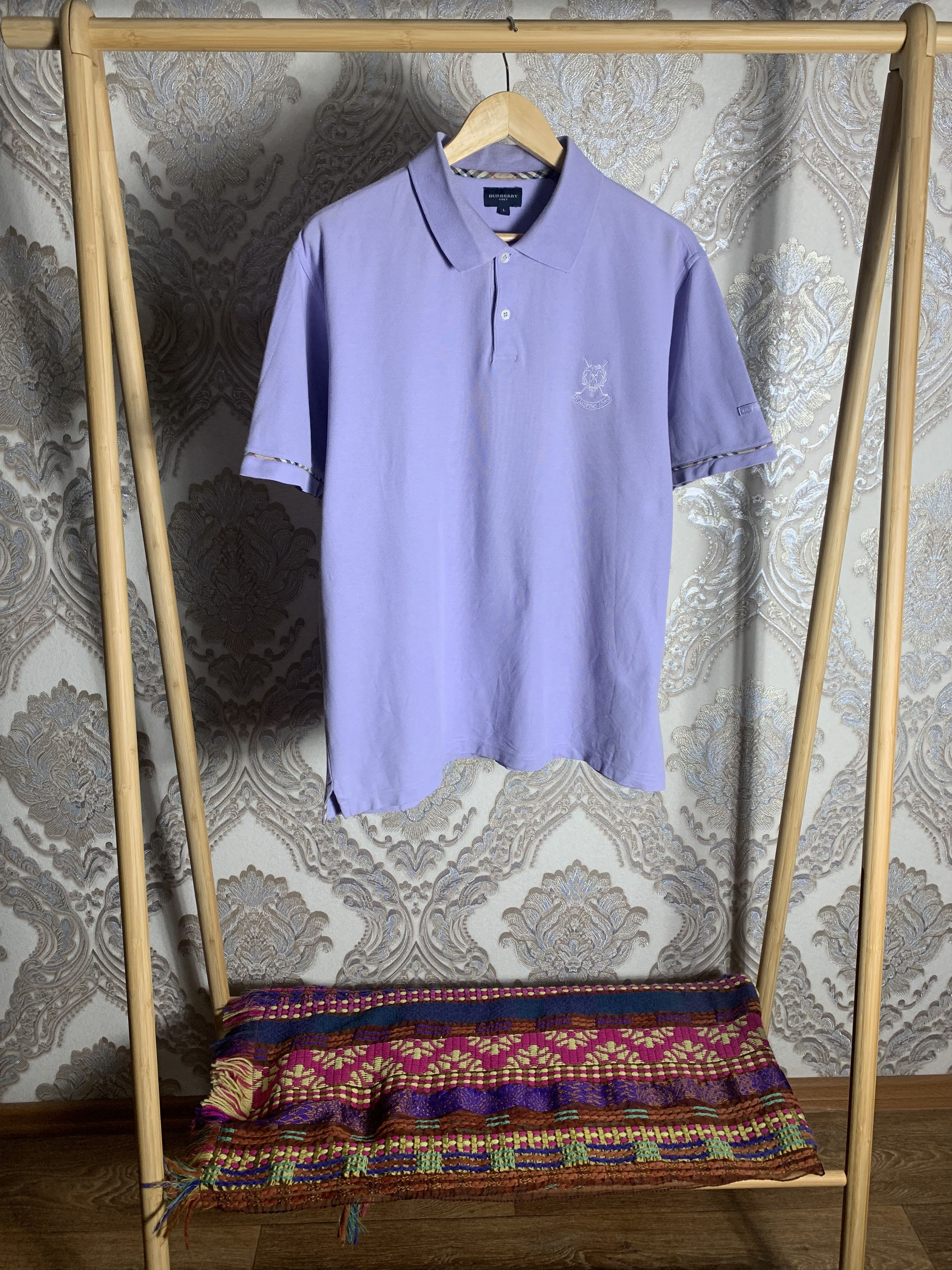 Burberry VINTAGE BURBERRY LONDON GOLF CLASSIC DESIGNER POLO CASUAL Size US L / EU 52-54 / 3 - 1 Thumbnail