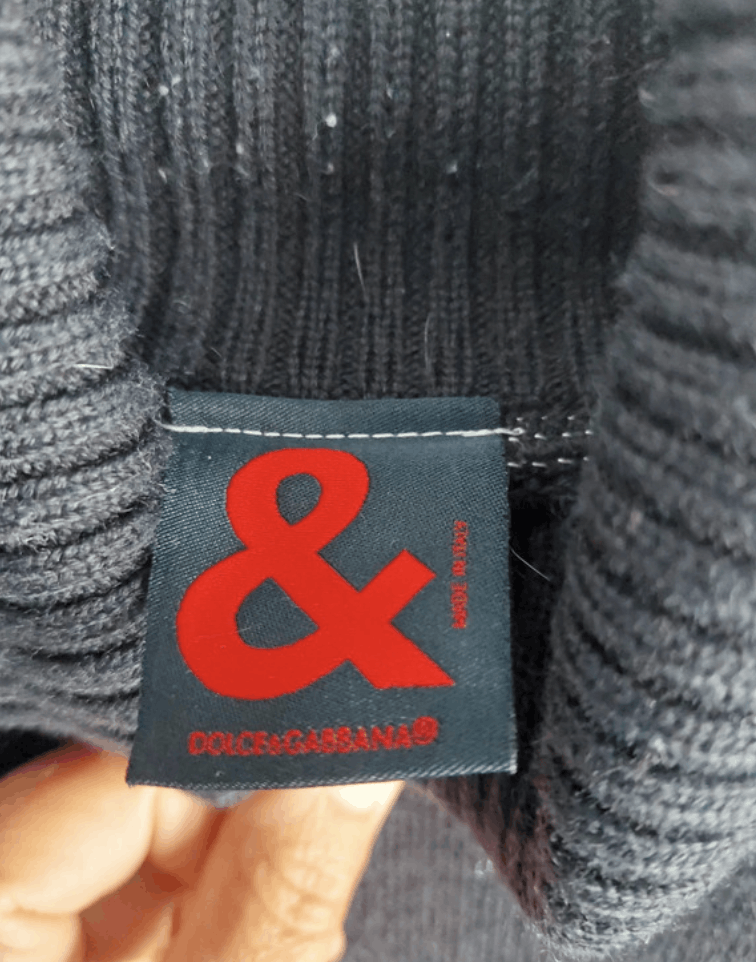 Dolce & Gabbana Dolce & Gabbana Jumper Knit Sweater Turtleneck Logo EX0233 Size US L / EU 52-54 / 3 - 2 Thumbnail