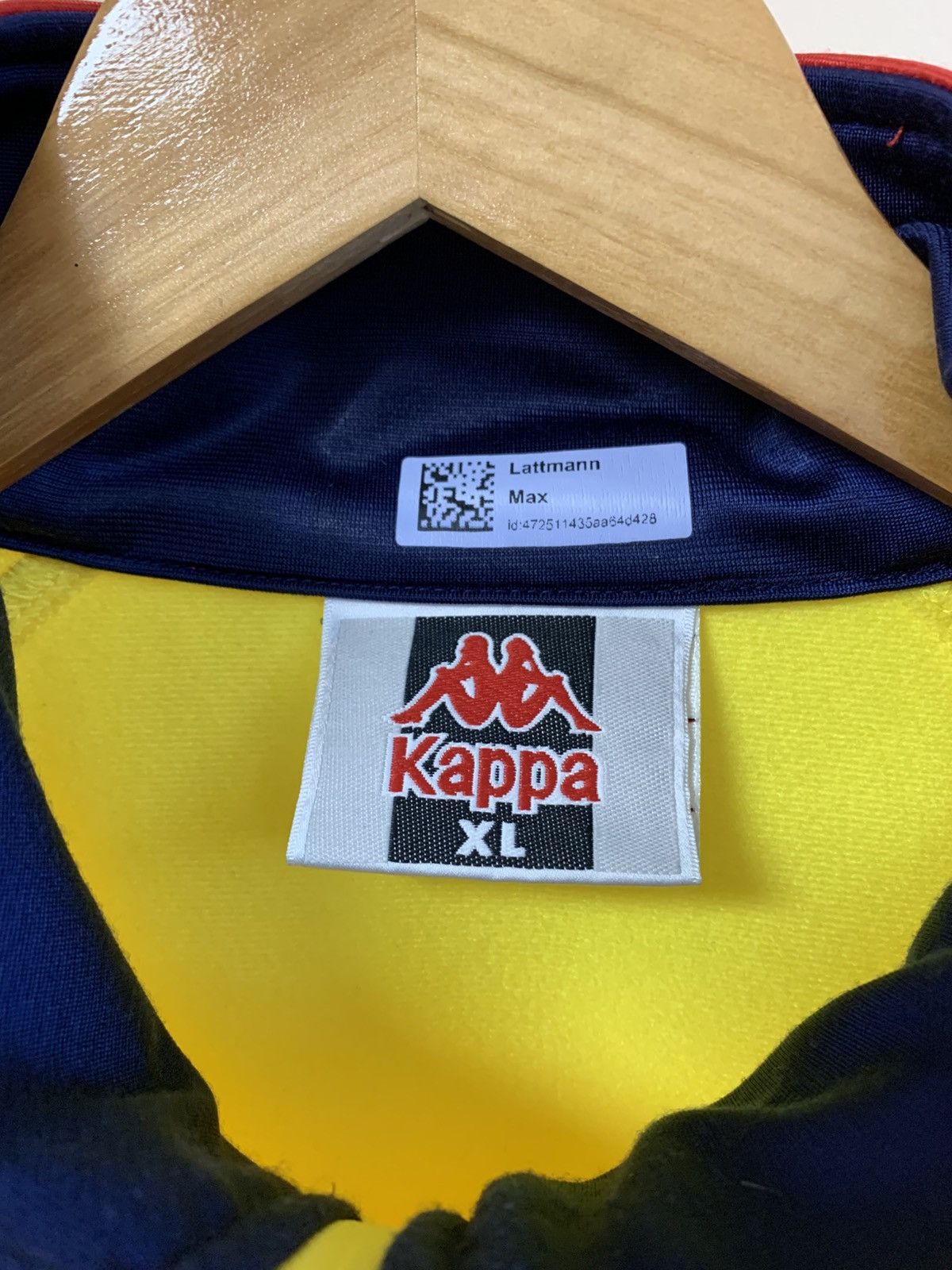 Kappa Vintage Kappa Track Jacket Yellow Windbreaker Men's Size US XL / EU 56 / 4 - 4 Thumbnail