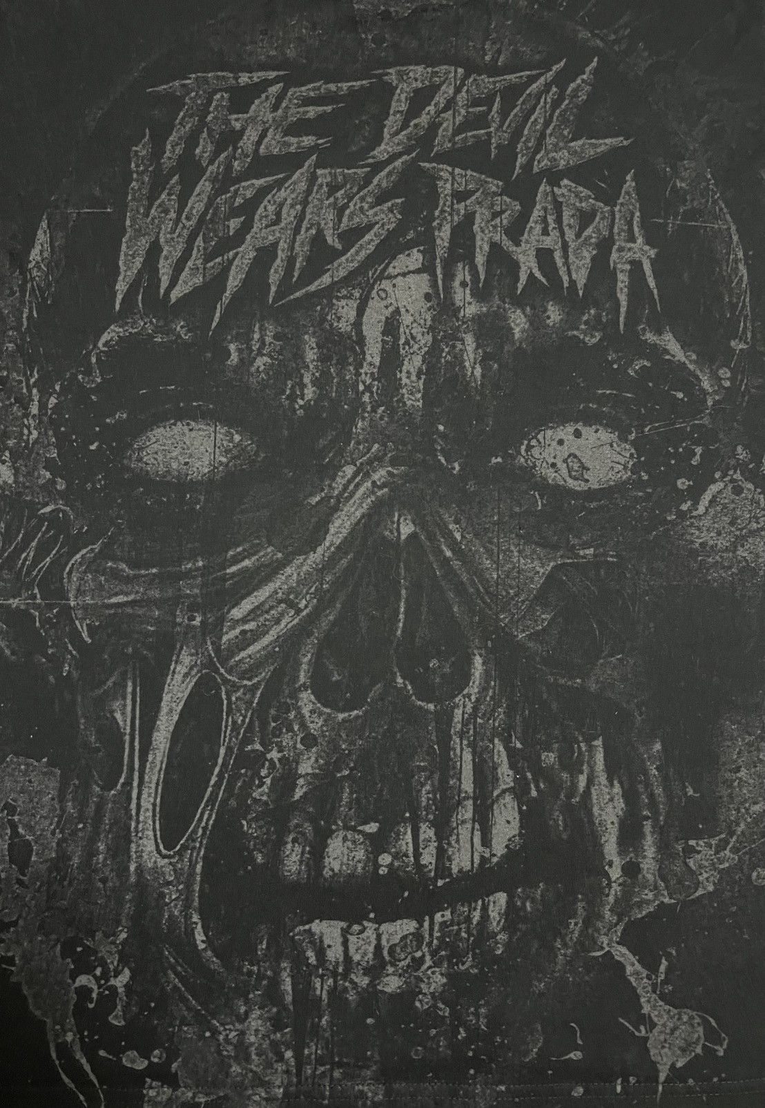 Band Tees The Devil Wears Prada Skull Tee Faded Distressed M Size US M / EU 48-50 / 2 - 11 Thumbnail
